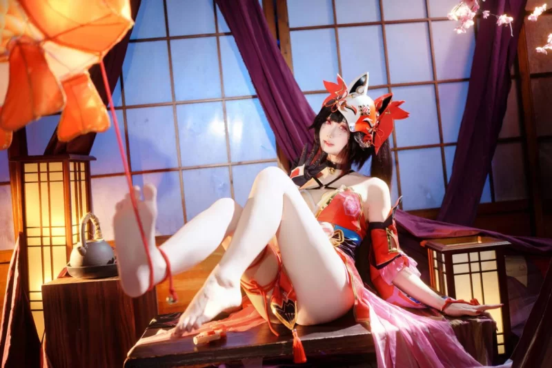 国产coser 焖焖碳 - 崩坏·星穹铁道 花火【27P+493M】