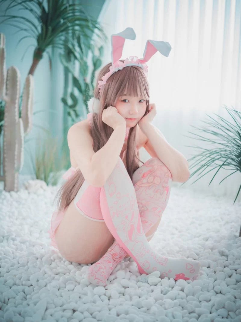 日韩coser DJAWA Photo Mimmi (밈미) March Hare [84P 656MB]【84P+656M】