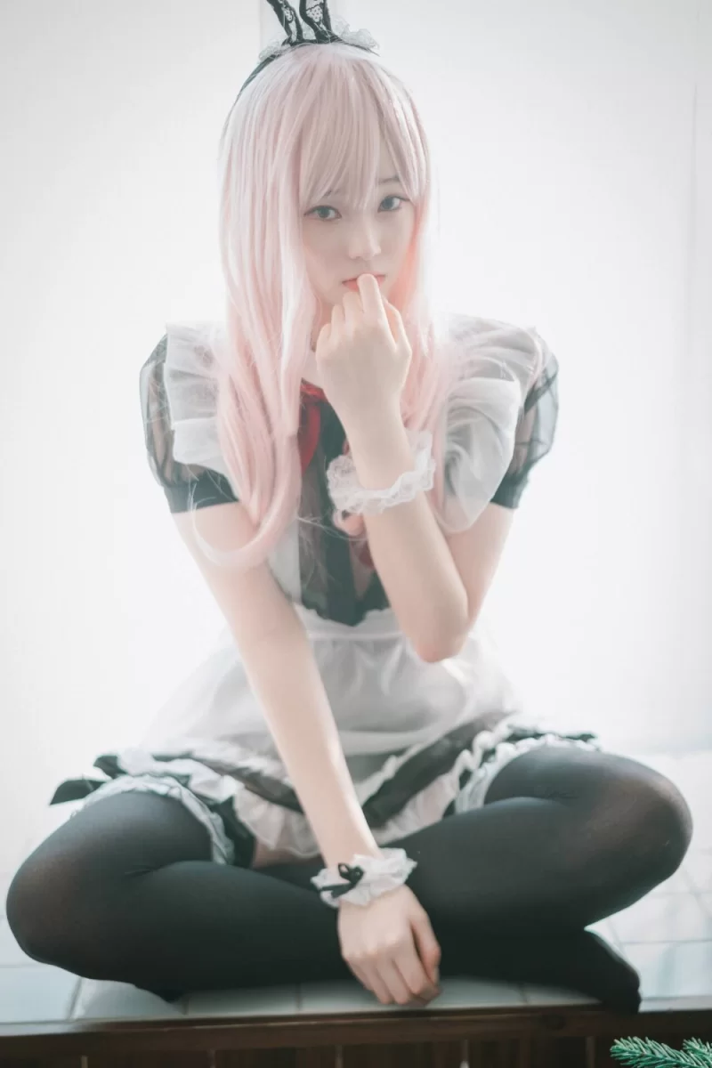日韩coser DJAWA Photo Bambi (밤비) Sheer Bunny Maid [51P 451MB]【51P+451M】