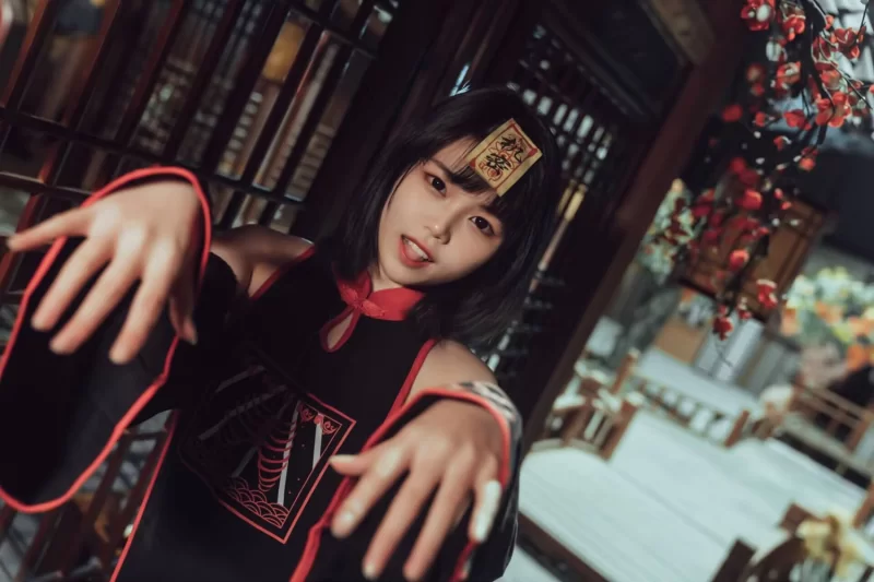 国产coser 七月喵子 - 小僵尸 [22P-179MB]【22P+179M】