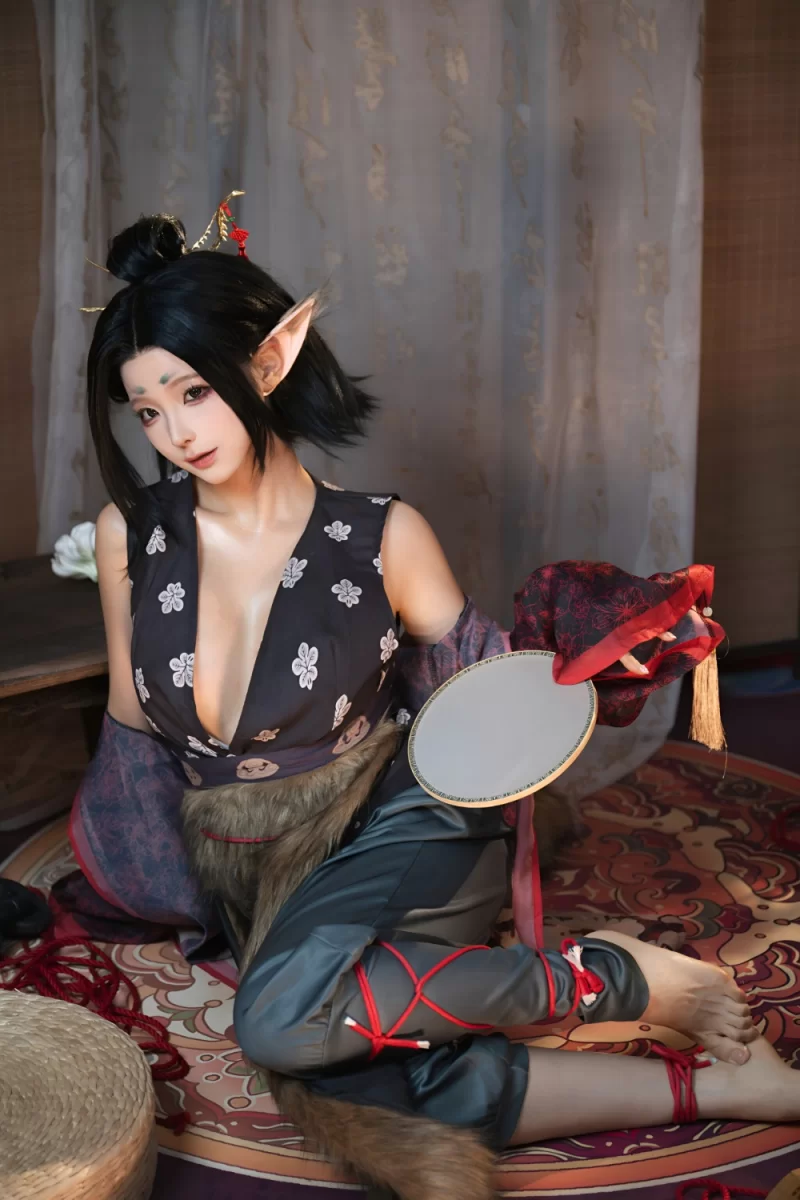 国产coser 蠢沫沫 黑神话 萍萍【138p+970M】