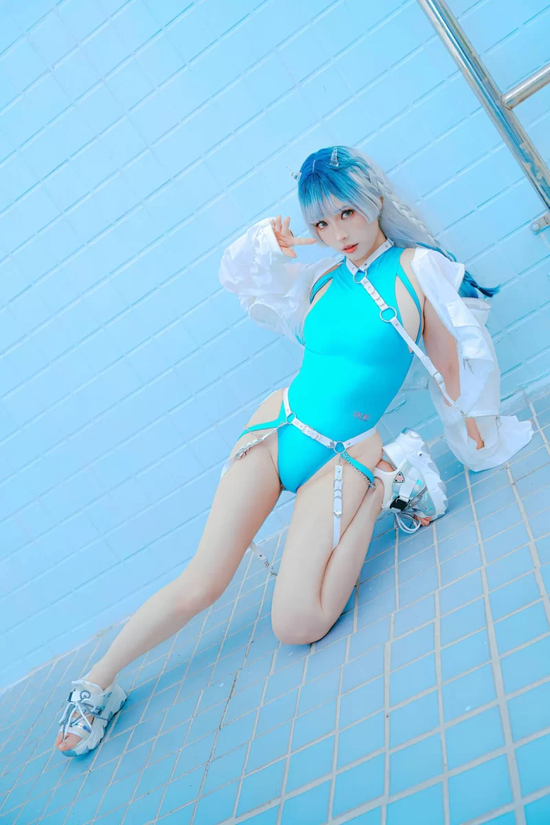Cosplay ElyEE子 - 2025年06月订阅 June Set C Glassyhorn Devil【34P3V+94M】