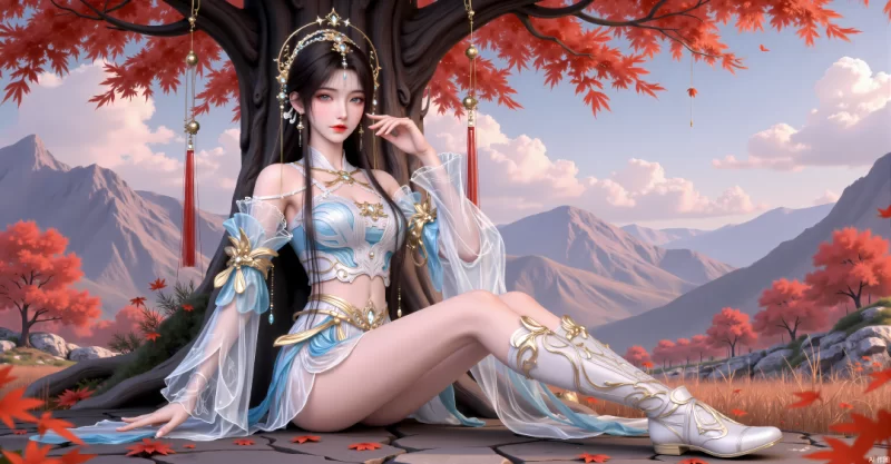 动漫 完美世界-清漪（雨梦图包系列）【43p+680M】