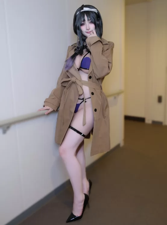 国产coser 幼愛youmeko - Azur Lane Ding An 23P-319M【23P+319M】