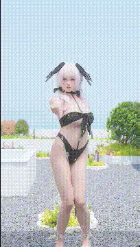 国产coser 咬一口兔娘[Yiko湿润兔]-25.08月作品『下江小春 泳装』Honey【95P2V+2.4G】