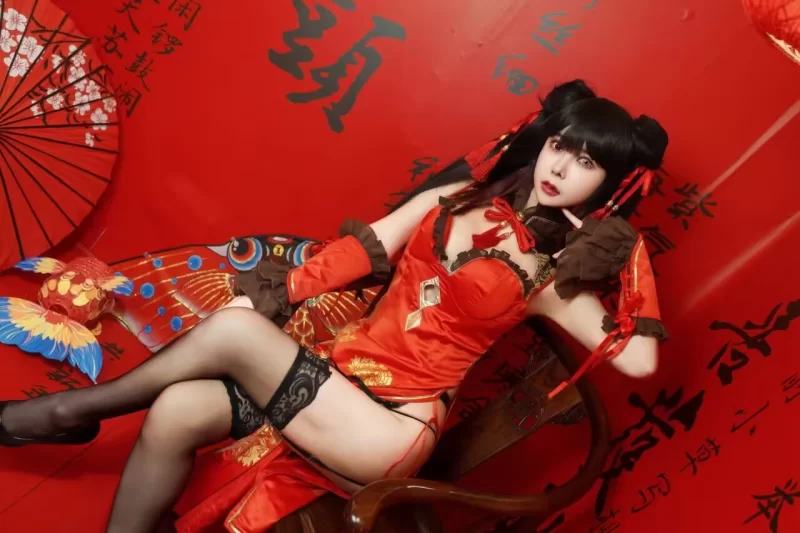 国产coser 亚马逊鲶鱼 - 时崎狂三 旗袍【25P1V+547M】