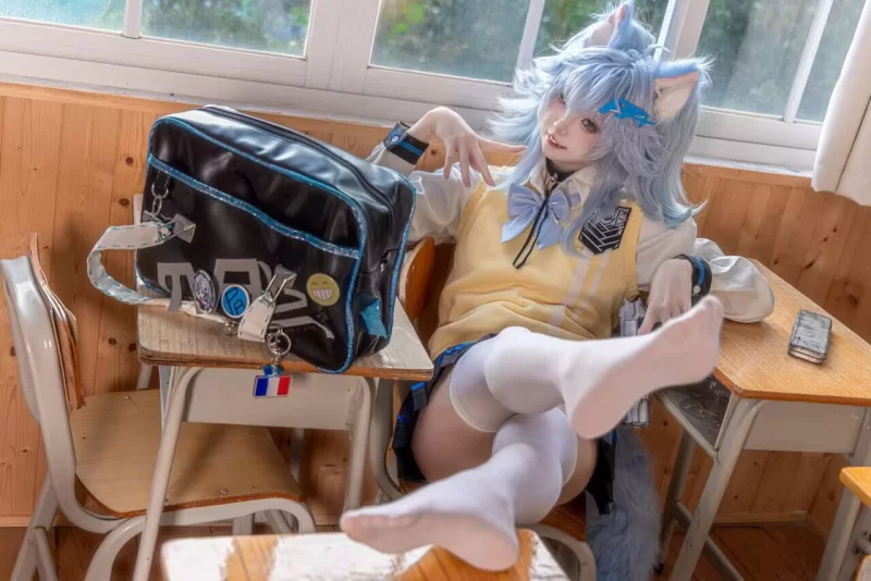 国产coser 纸悦Etsu_ko - pa15校服【51P+883M】
