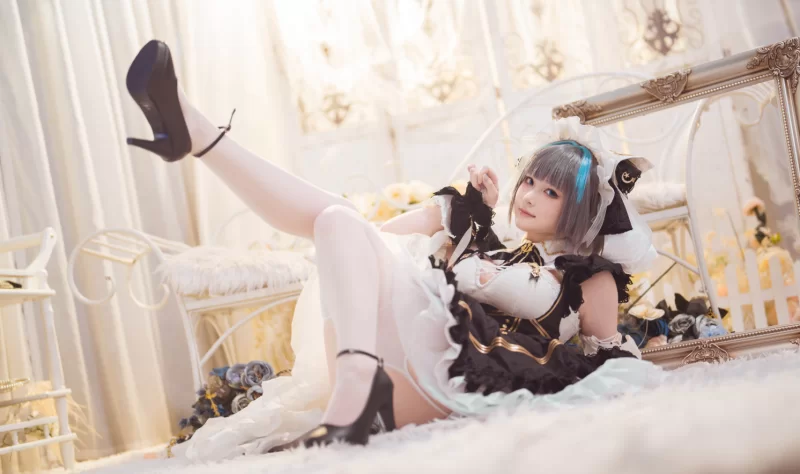 Cosplay 屿鱼_碧蓝航线 柴郡 [54P]【54P+200m】