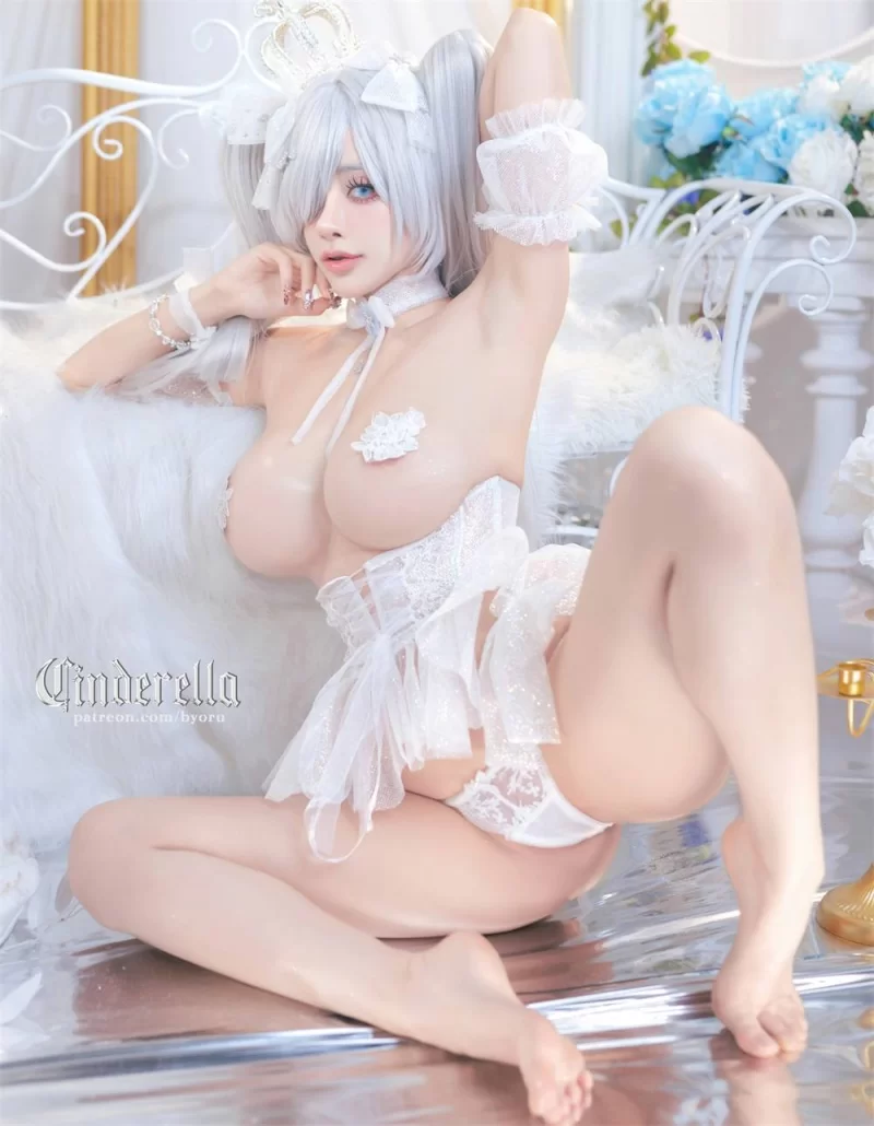 Cosplay Byoru (ビョル) - 灰姑娘 4K [63P+19V][1.85G]【1+1.85G】
