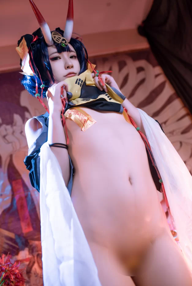 Cosplay Quan冉有点饿_FGO酒吞童子 [47P]【47P+700m】