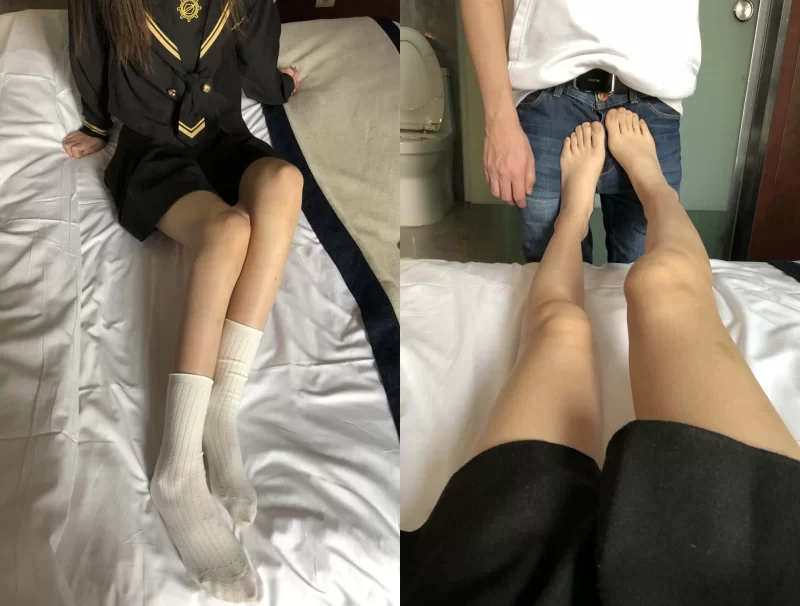 腿控足控 [本足摄影]职高学妹 白袜裸足舔脚【77P+1V+661M】