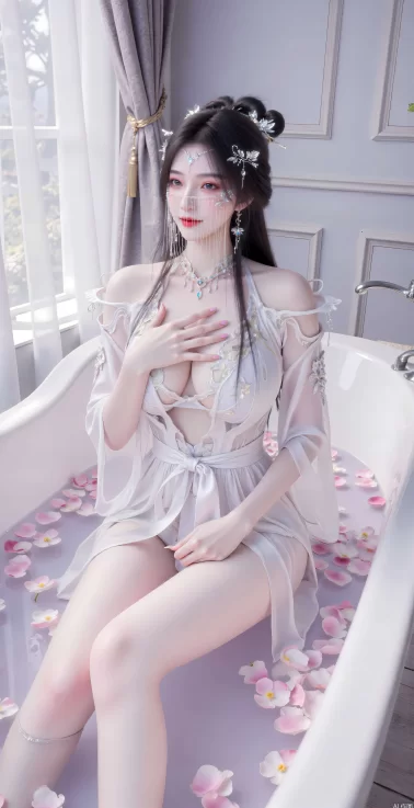 唯美 遮天-安妙依（雨梦图包系列）【np+483m】