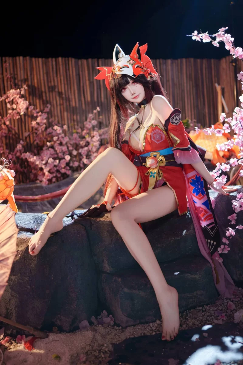 国产coser 焖焖碳 - 崩坏·星穹铁道 花火【27P+493M】