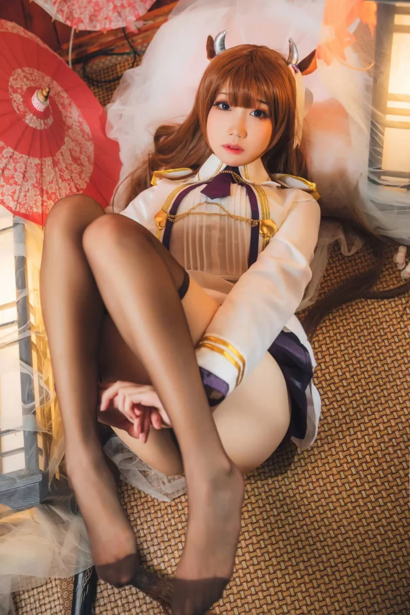 国产coser 焖焖碳 - 碧蓝航线 樫野【30P+564M】