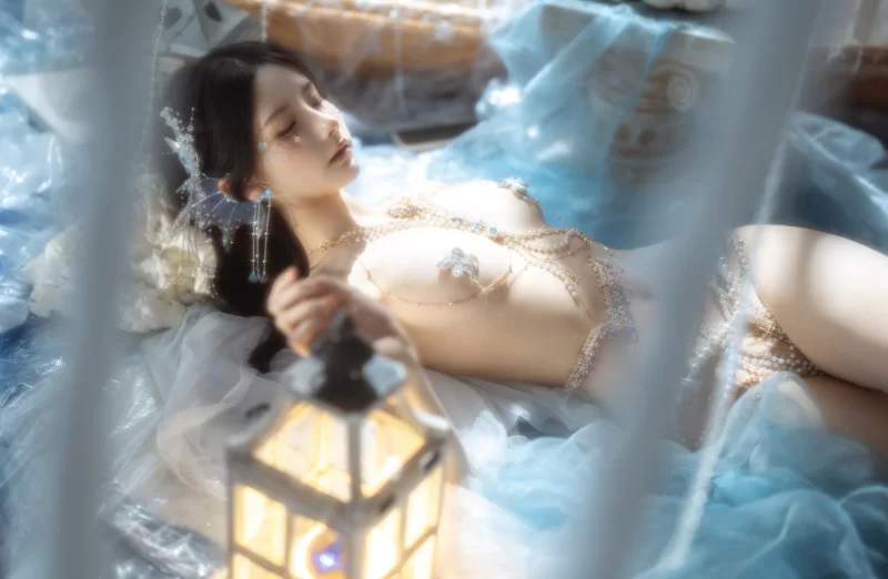 美腿/足控 橙子喵酱_人鱼 [35P+1V]【35P+1V+700m】