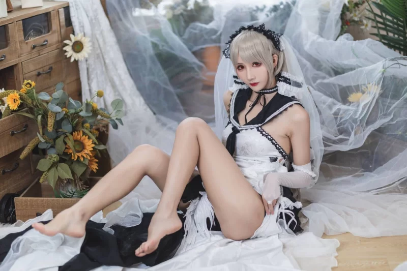 国产coser 雅祈 - 可畏礼服 (碧蓝航线)【27P+386M】