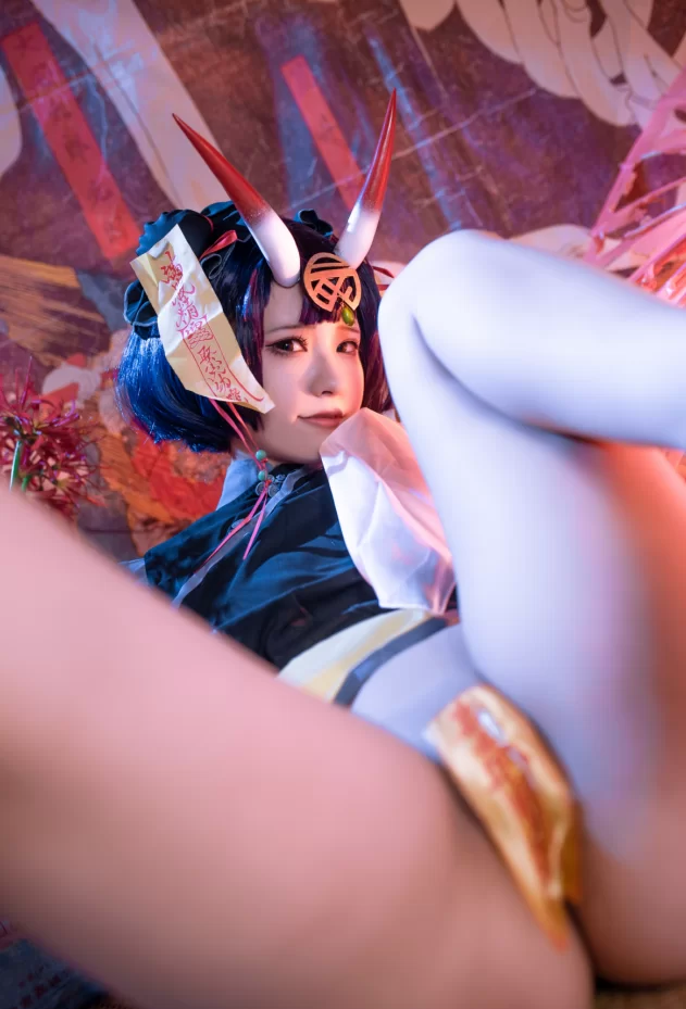 Cosplay Quan冉有点饿_FGO酒吞童子 [47P]【47P+700m】