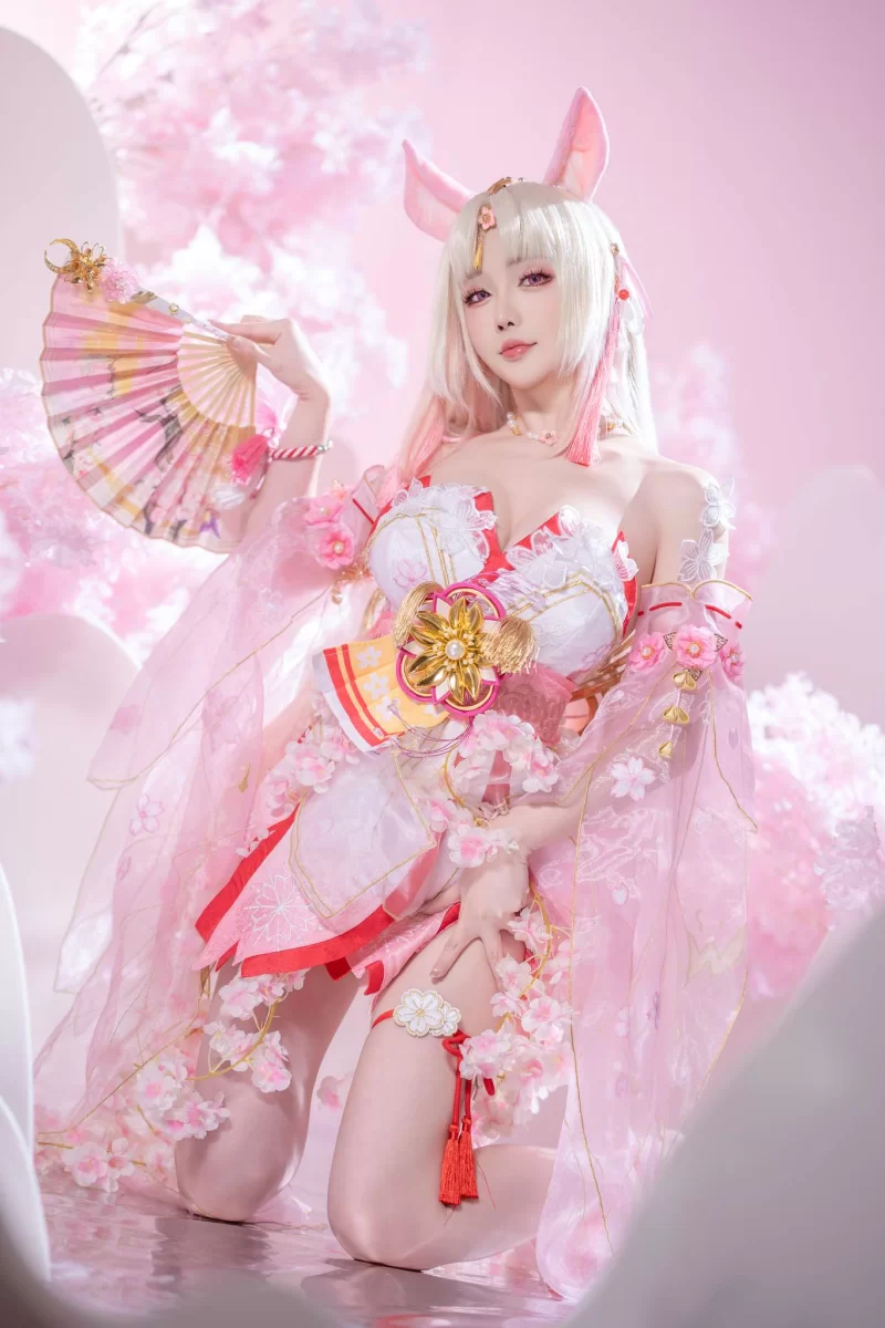 Cosplay 星之迟迟 Vol.223 永劫无间樱云天女[42P-268MB][百度网盘]【42P+268M】