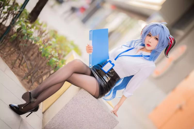 国产coser 仙女月 - 原神 甘雨【34P+240M】