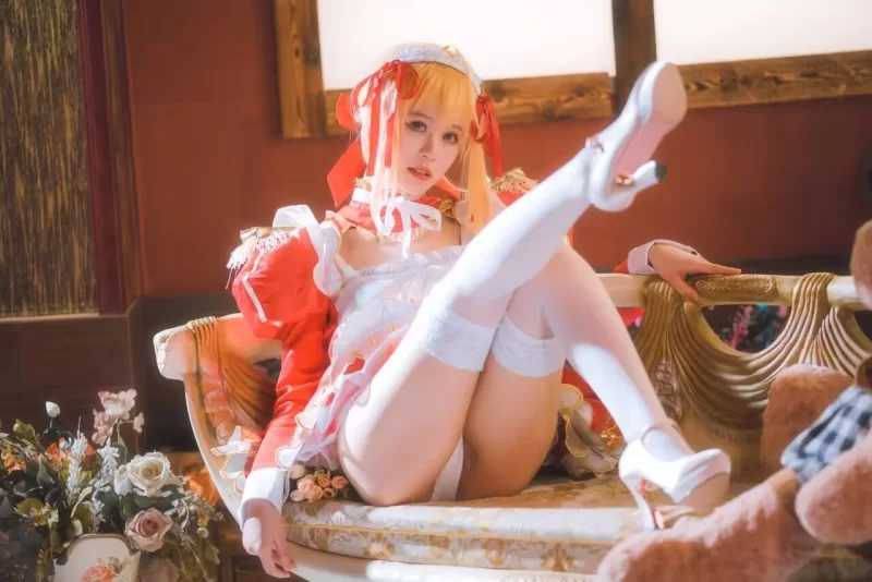 Cosplay 千反田鹿子 - 尼禄女仆【34P+475M】