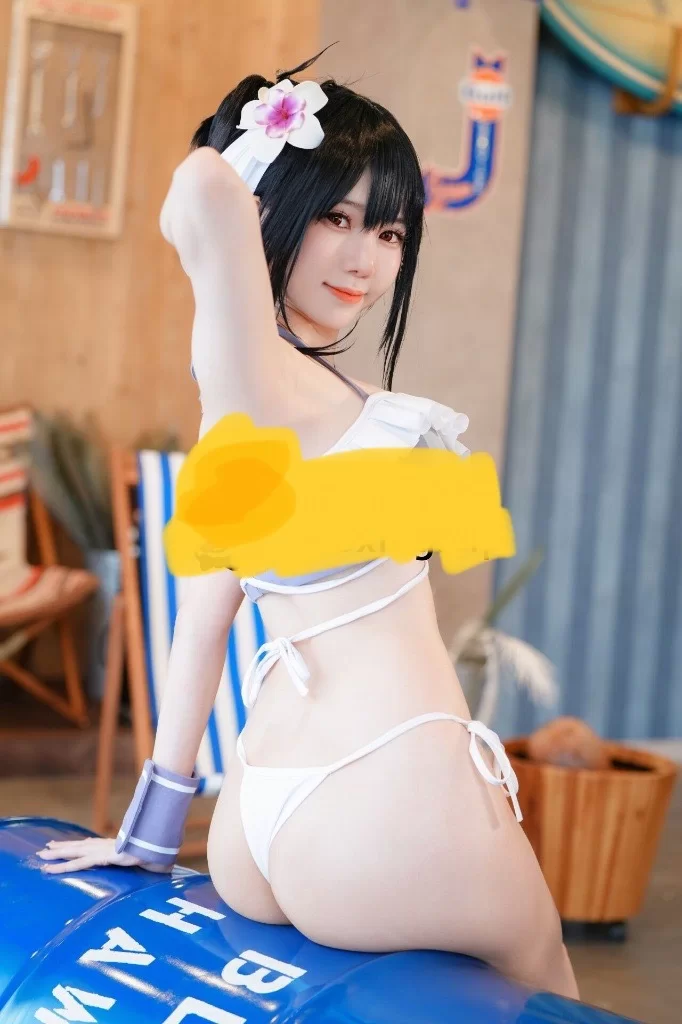 高颜值美女 Sally Dorasnow - Tifa bikini【57p+554m】