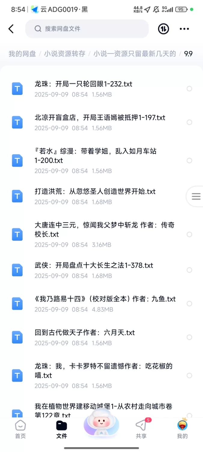 合集 飞卢刺猬猫菠萝包起点次元姬等网站小说合集9.9分享【+210m】