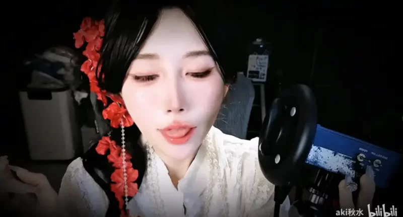 ASMR AMSR擦边主播Aki秋水 舔耳祖师爷最新福利视频合集至8月6日8【1+27G】