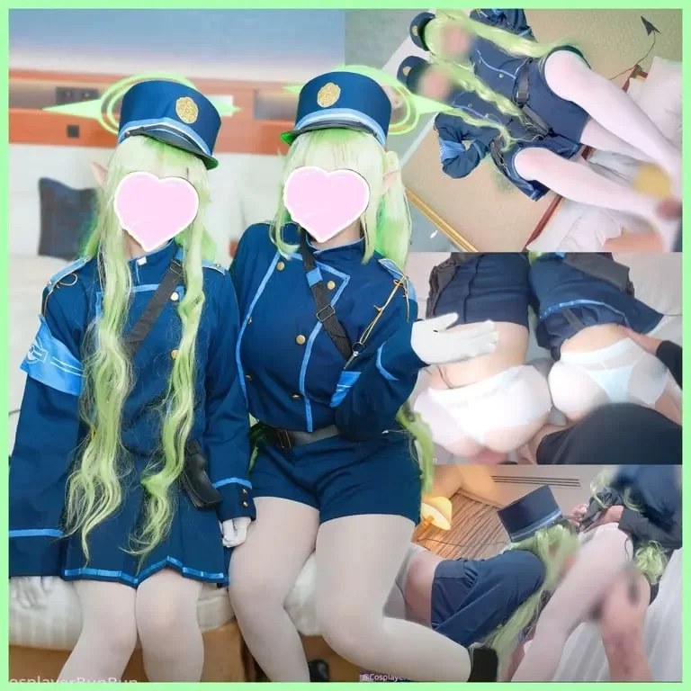 Cosplay Cosplayerbunbun—cosplay碧蓝档案铁道双子【1v+2.7GB】