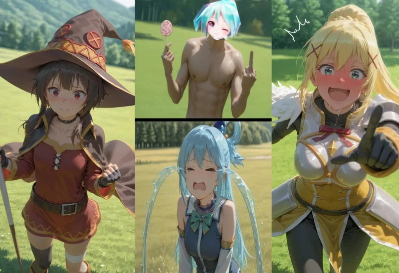 有撸点 [AI-Generated]为美好的世界献上祝福! [Misaaki]【215P+105M】