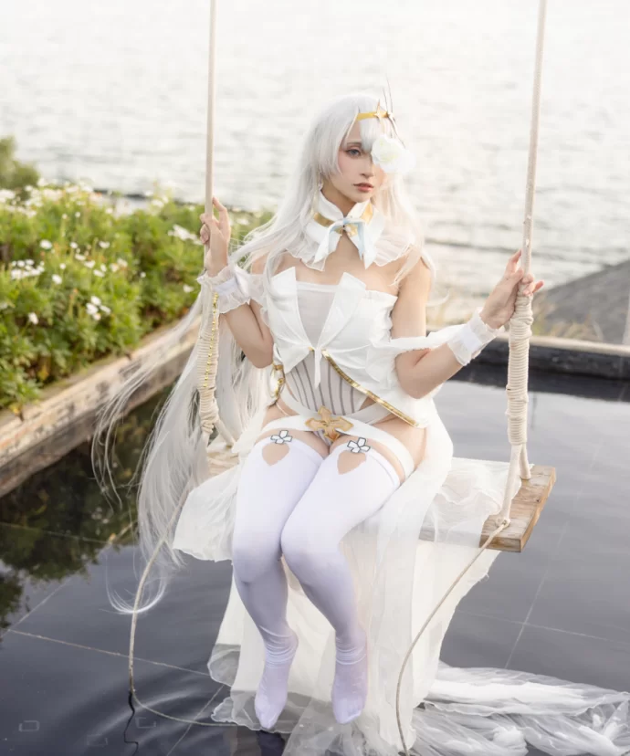 Cosplay 琪七7ki_碧蓝 埃姆登 [37P]【37P+400m】
