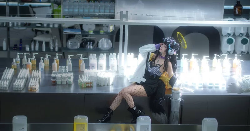 国产coser 一千只猫薄禾 - 蔚蓝档案 猫冢响【18P+191M】