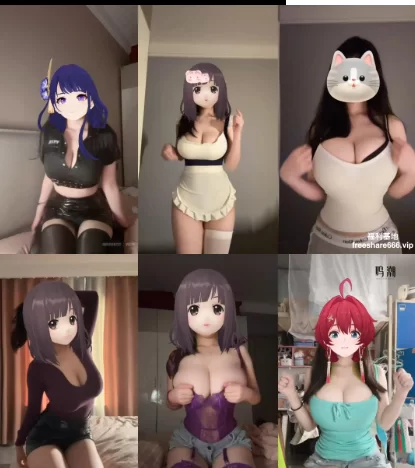 福利姬 抖音50万粉恋雾 木瓜巨乳超大尺度抖胸舞洗澡 62V/196M【1+200M】