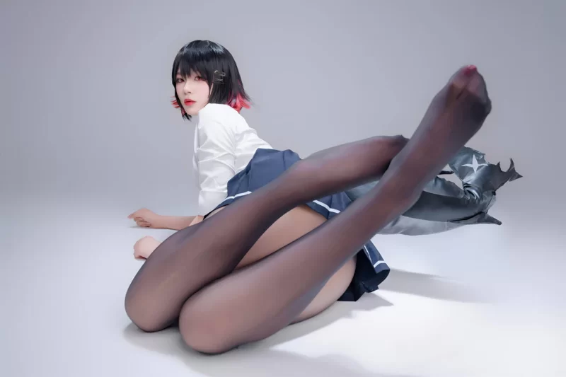 国产coser 轩萧学姐 - 绝区零鲨鱼妹JK【101P1V+552M】