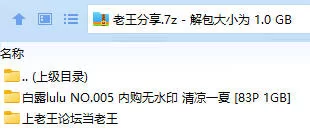 福利姬 白露lulu 秀人网内购无水印 清凉一夏【83P+1GB】