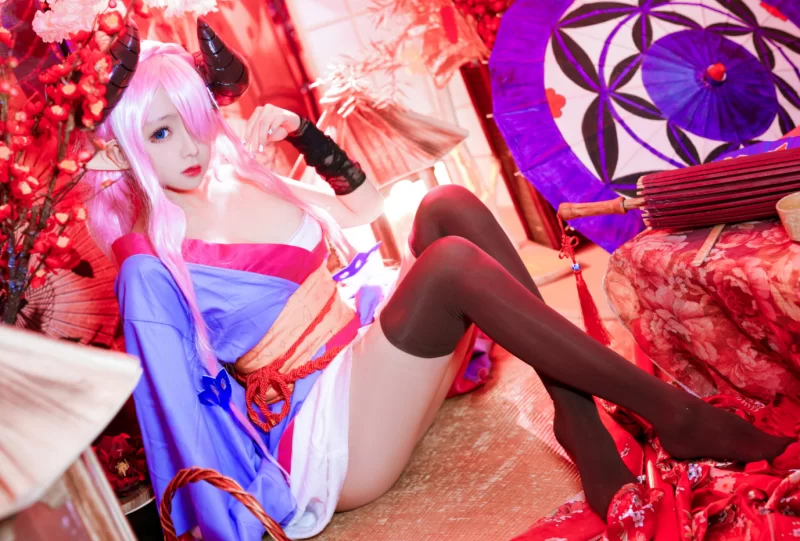 Cosplay 日奈娇_碧蓝 娜尔梅亚 [38P]【38P+850m】
