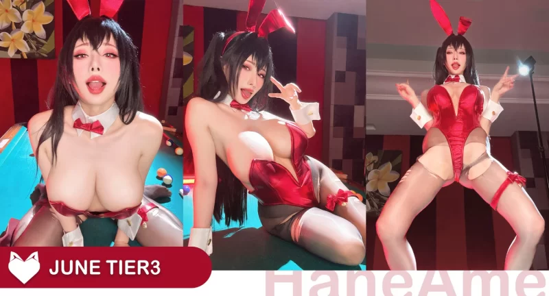 Cosplay [雨波HaneAme] 2025年6月订阅合集 [157P+17V  2.01G  百度网盘]【1+2G】