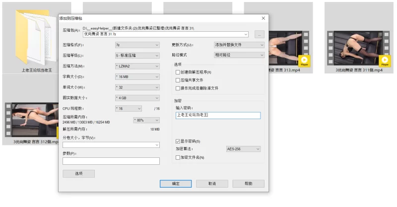 美女御姐 优尚舞姿 言言 31【6V+2.1G】