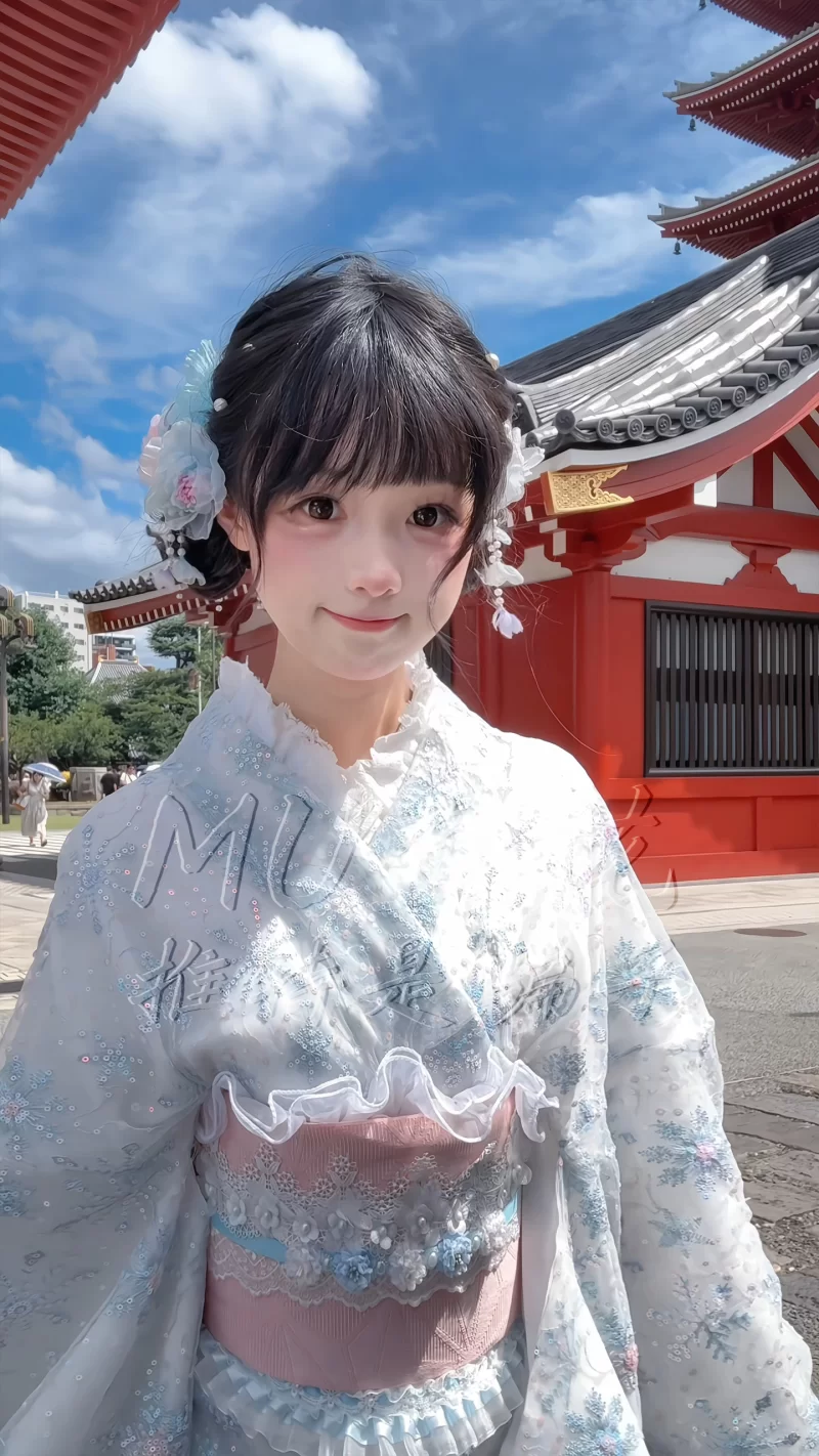明星换脸 [MU鱼花出品]可爱Coser~小白兔奶糖ovo 颜射阿黑颜AI反差预览【12P+39.1M】