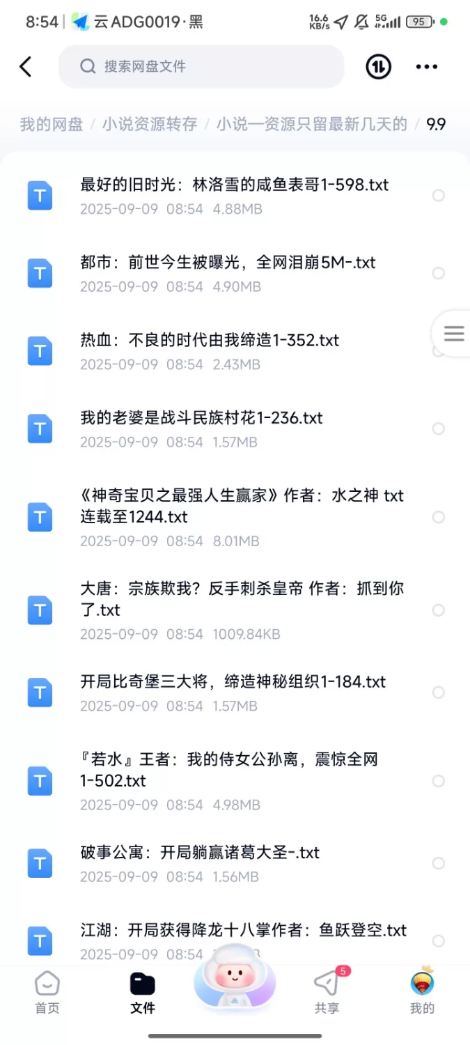 合集 飞卢刺猬猫菠萝包起点次元姬等网站小说合集9.9分享【+210m】