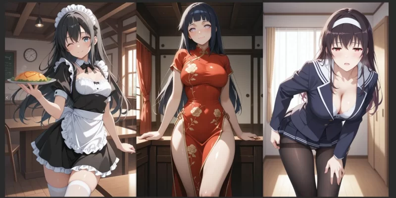 有撸点 [AI-Generated]角色X6 [UnrealBeautyAIMIX]【947P+125M】
