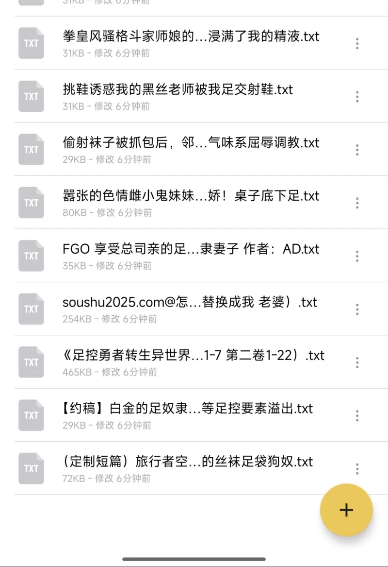 其他 搬运来的一些自用的足控文，少部分有ntr元素【+3mb】