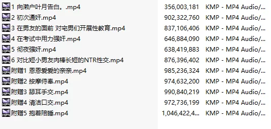 ASMR 强奸日记――玩坏一位有男朋友的阴角高中生宅女的方法【1+731m】