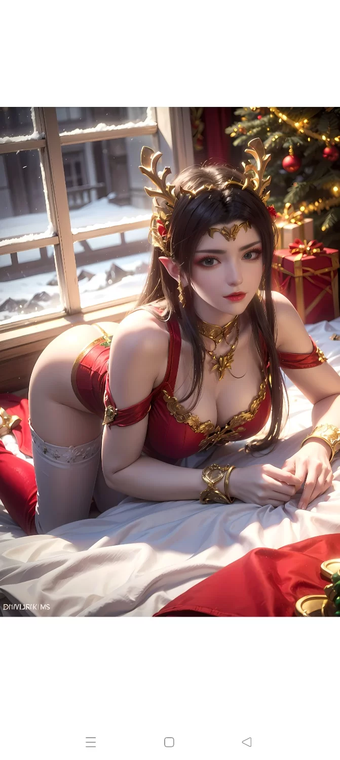 动漫 AI绘画  斗破苍穹 圣诞美杜莎kuzan（荤）（精美4K)【60P+447M】