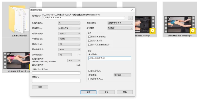 美女御姐 优尚舞姿 言言 26 4K【6V+5.1G】