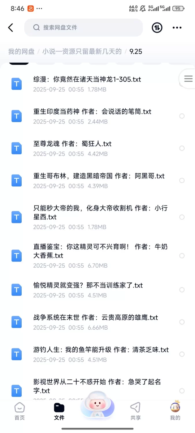 合集 飞卢刺猬猫菠萝包起点次元姬等网站小说合集9.25分享【+315m】
