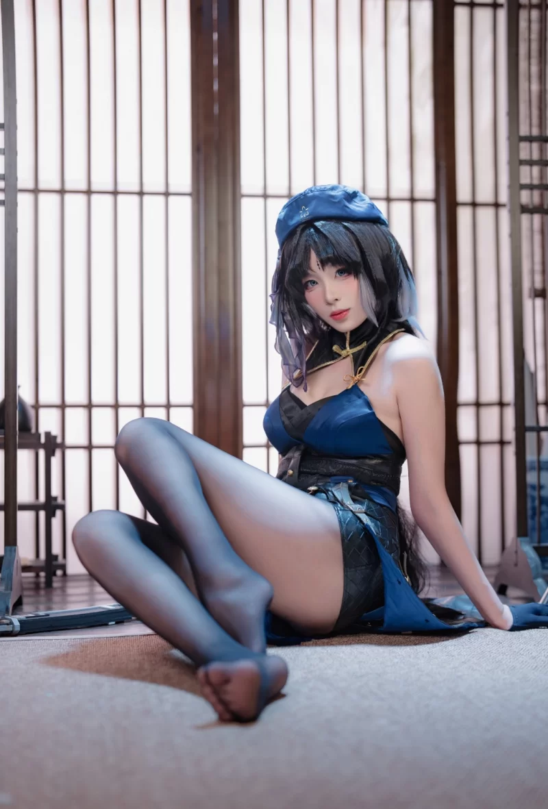 国产coser 轩萧学姐 鸣潮秧秧【110p+340M】