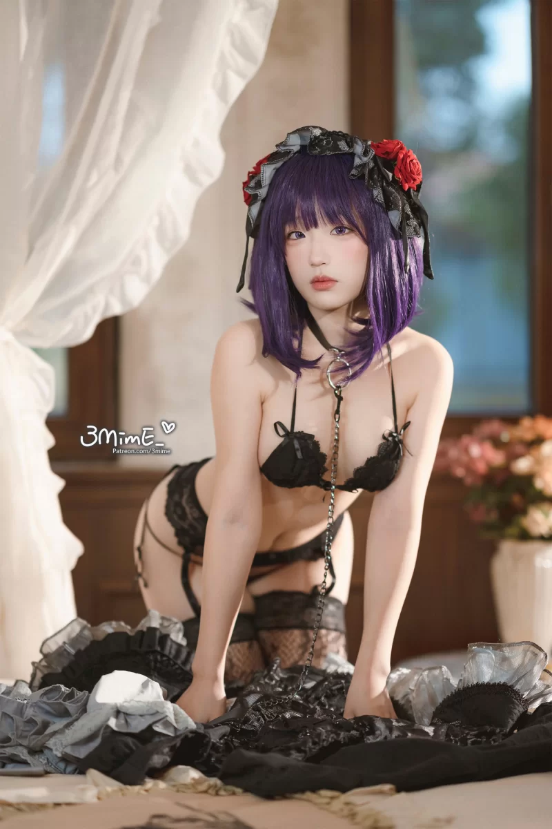 国产模特 弥美Mime NO.035 Shizuku Kuroe [8P-32MB]【8P+32MB】