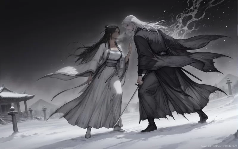 动漫 AI绘画 裴雨涵 素材全图【392p+127m】