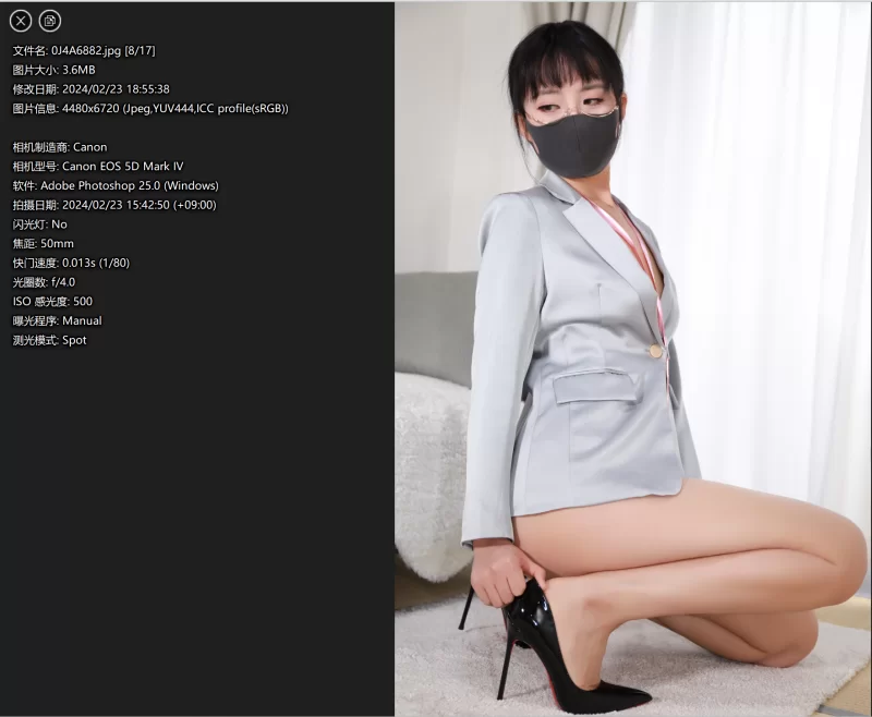 国产模特 极品黑丝诱惑御姐 李佳 原版套图20套【NPNV+4.87GB】