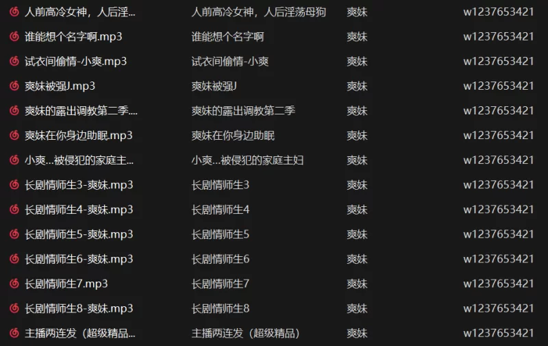 ASMR 小爽中文音声大合集[4.73G]【1+4.73G】